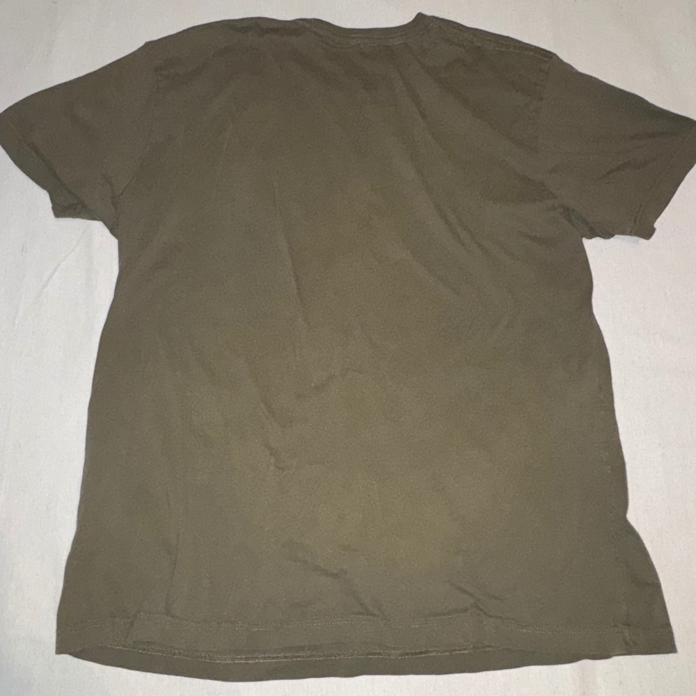 Boeing Mens Olive Green Distressed Graphic T-Shirt XL Property Of Boeing 1916 - Picture 3 of 7